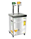 Meuble Pression Heineken double bec